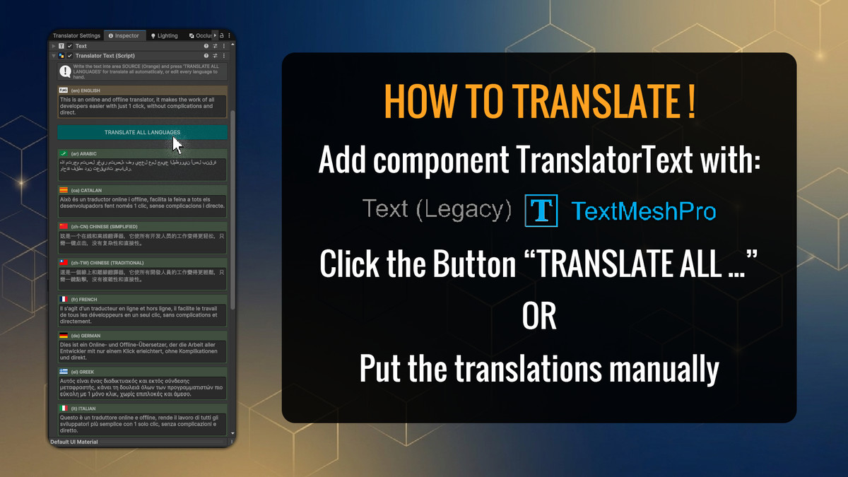 Universal Translator Text
