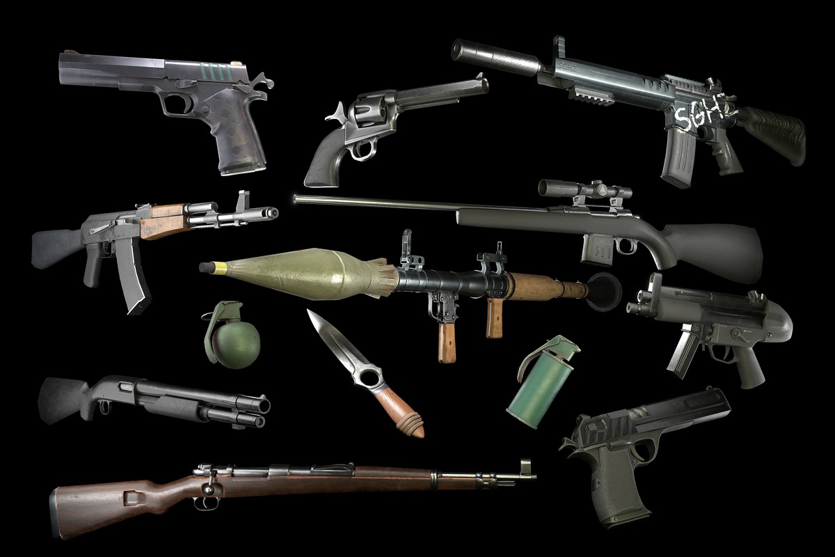 FPS Weapon Model & Animation Pack