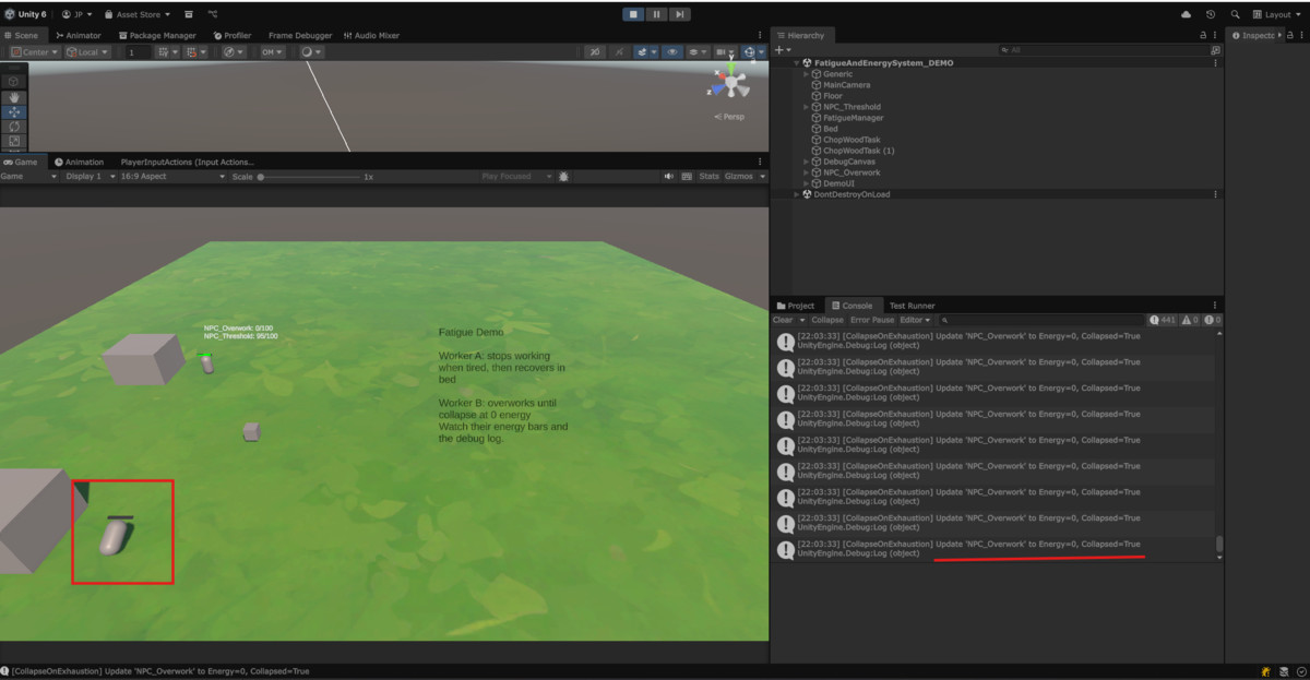 Fatigue & Energy System