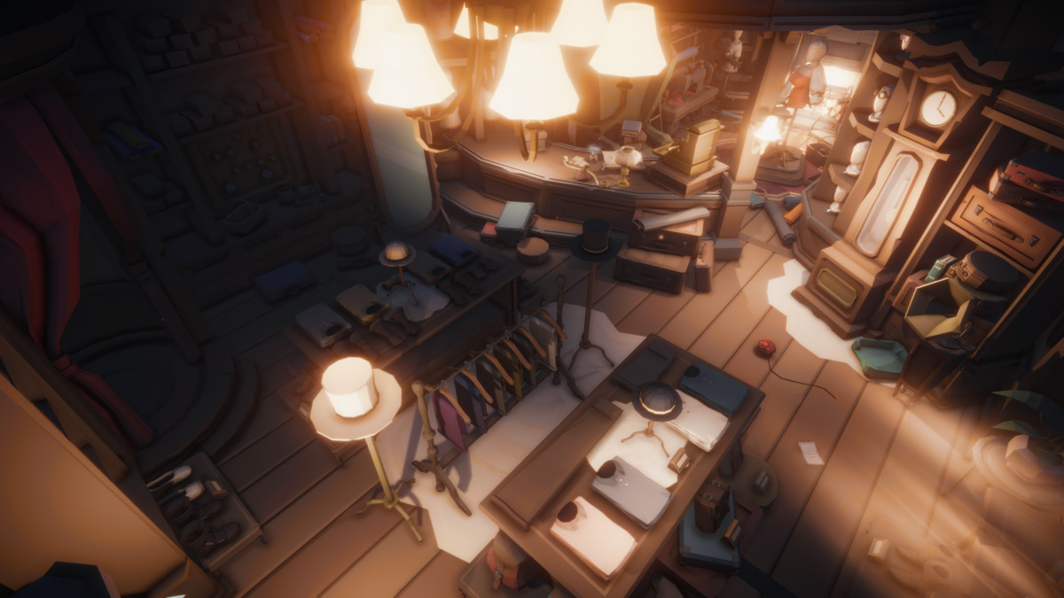 STYLIZED Fantasy Clothing Shop - Low Poly 3D Art