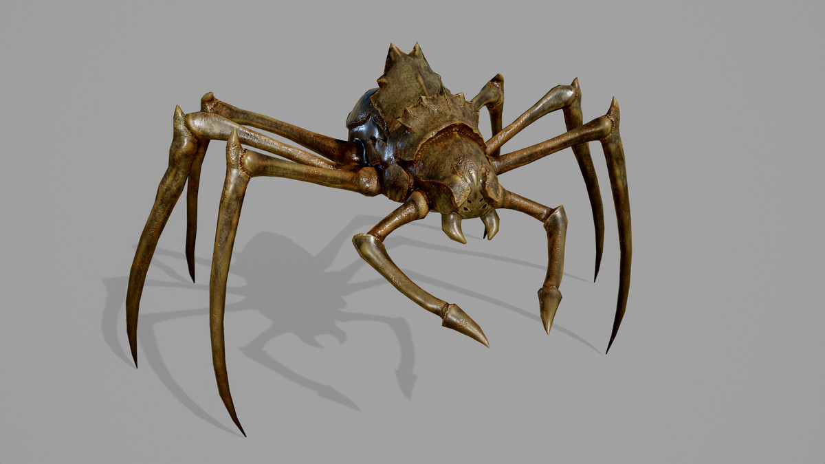 Stylized_Spider_4 7 Skin Variants Pack