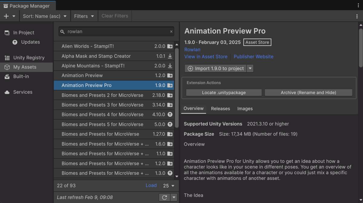Package Manager Extensions - Support Edition