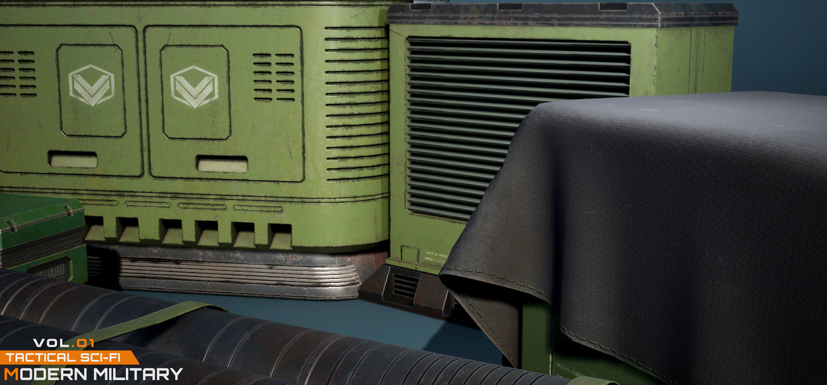 Tactical Sci-Fi: Modern Military Props Vol.01