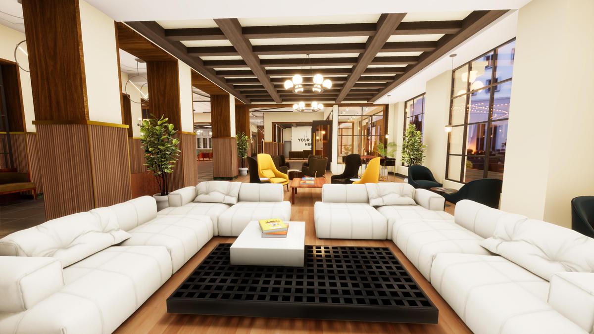 Hotel Bar Interior