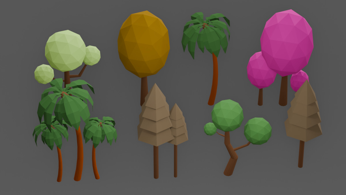 Low Poly Urban Street Props Mega Pack