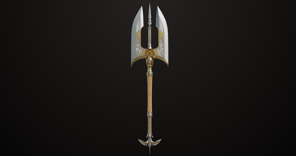 Battle Axe 10 URP HDRP Textures