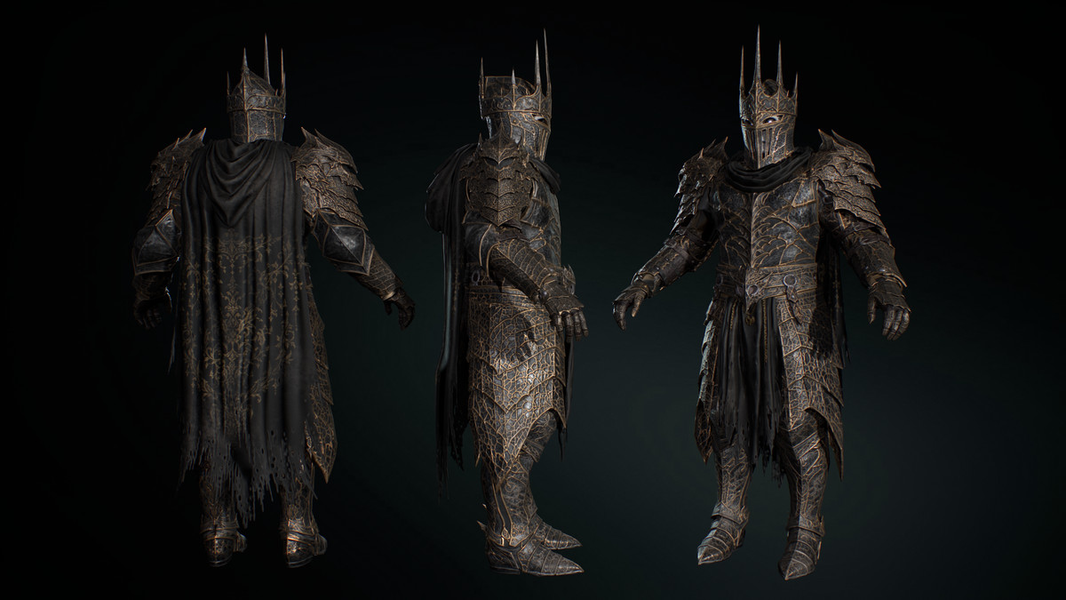 Hollowed Knight - Dark Fantasy Character