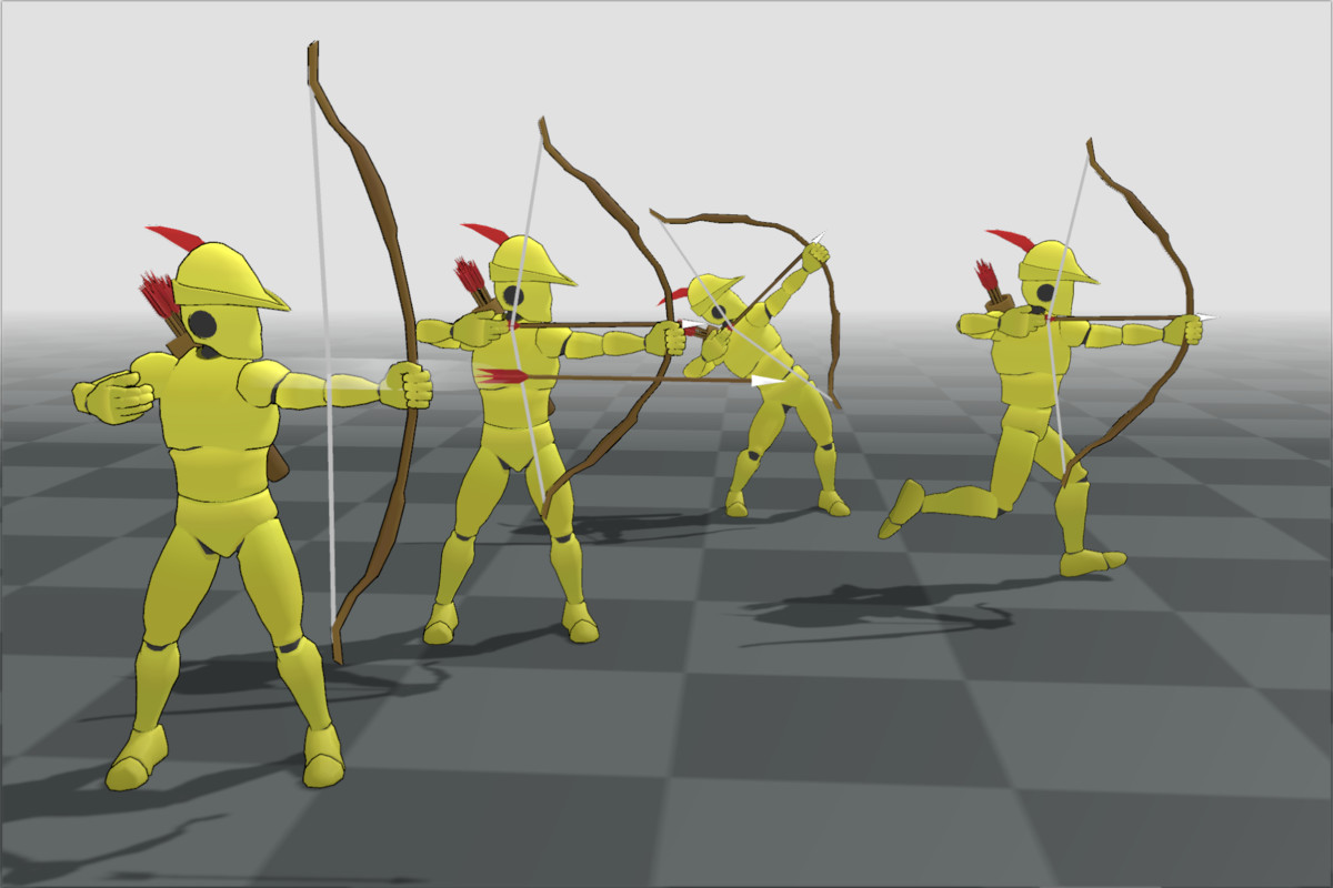 Human Archer Animations