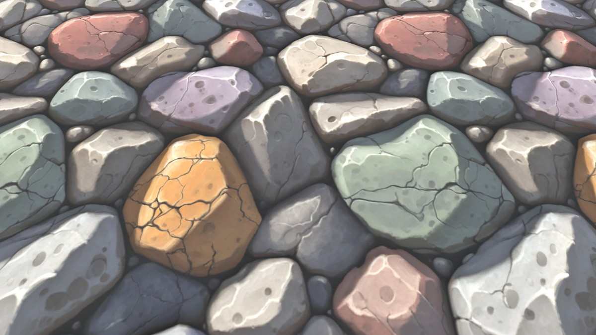 Stylized Textures - Vol 204 - Rocks