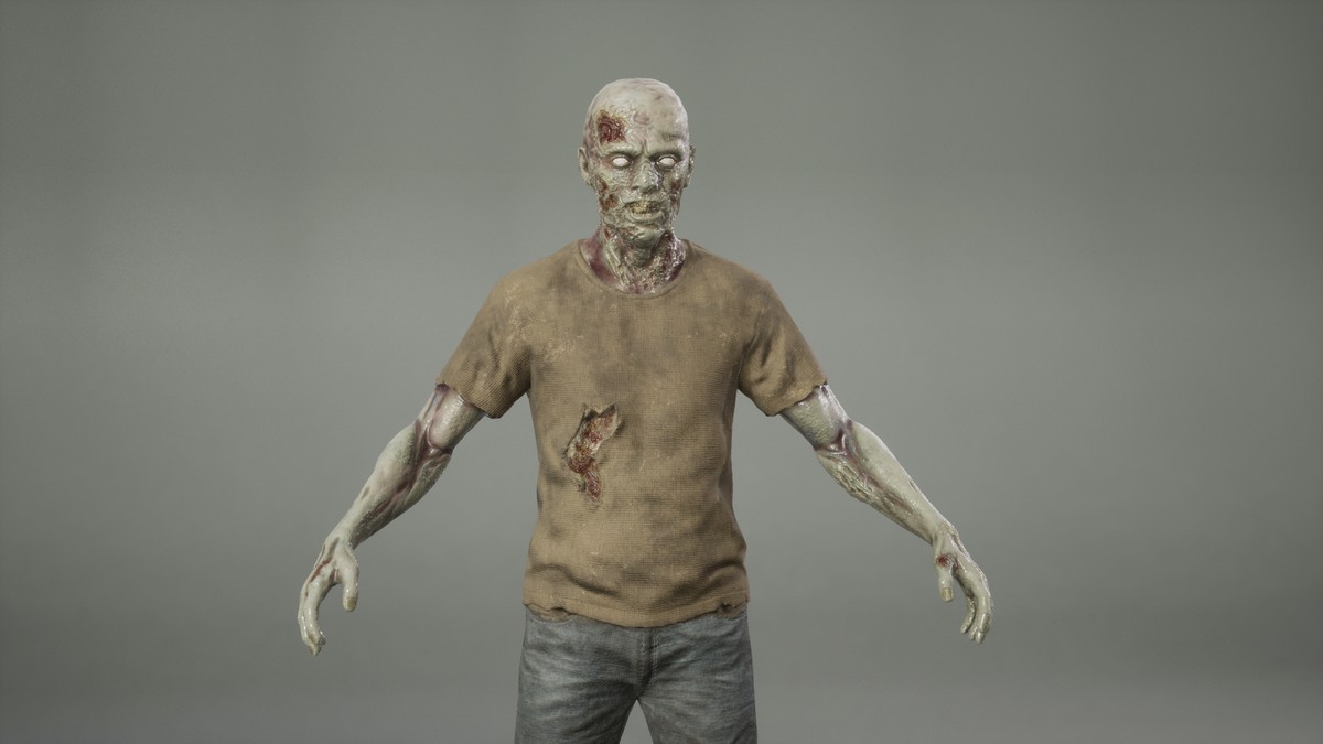 Zombie man