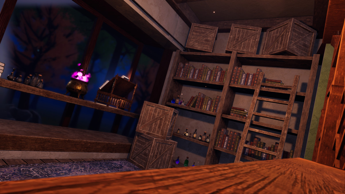 Witch House (Magical House, Magical Shop, Witch Shop, Fantasy Shop)