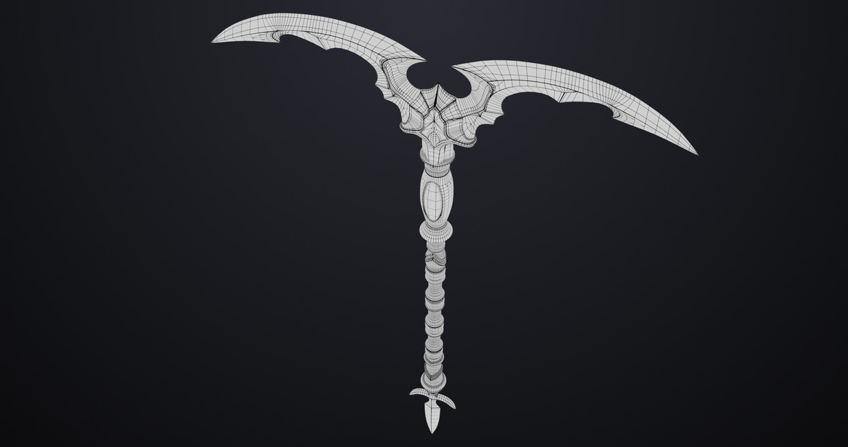Battle Axe 05 URP HDRP Textures