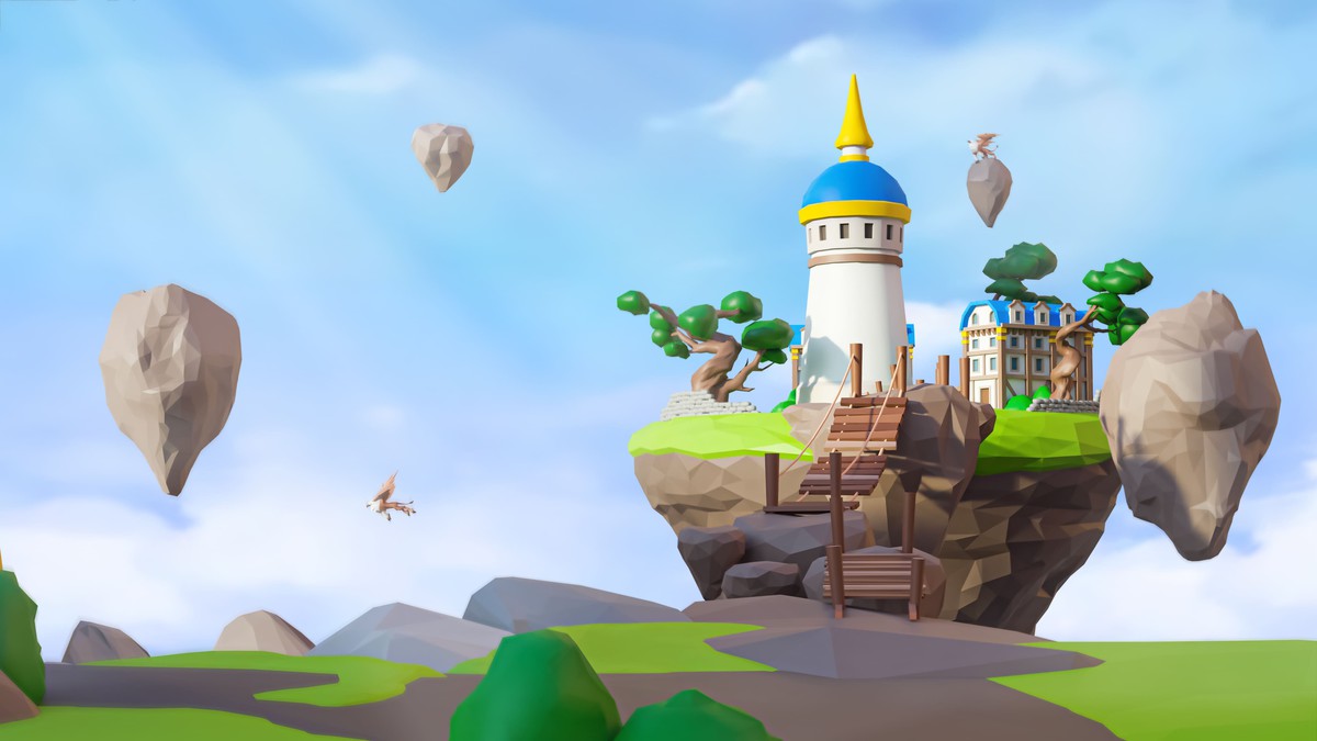 Fantasy - Low Poly 3D Models Pack