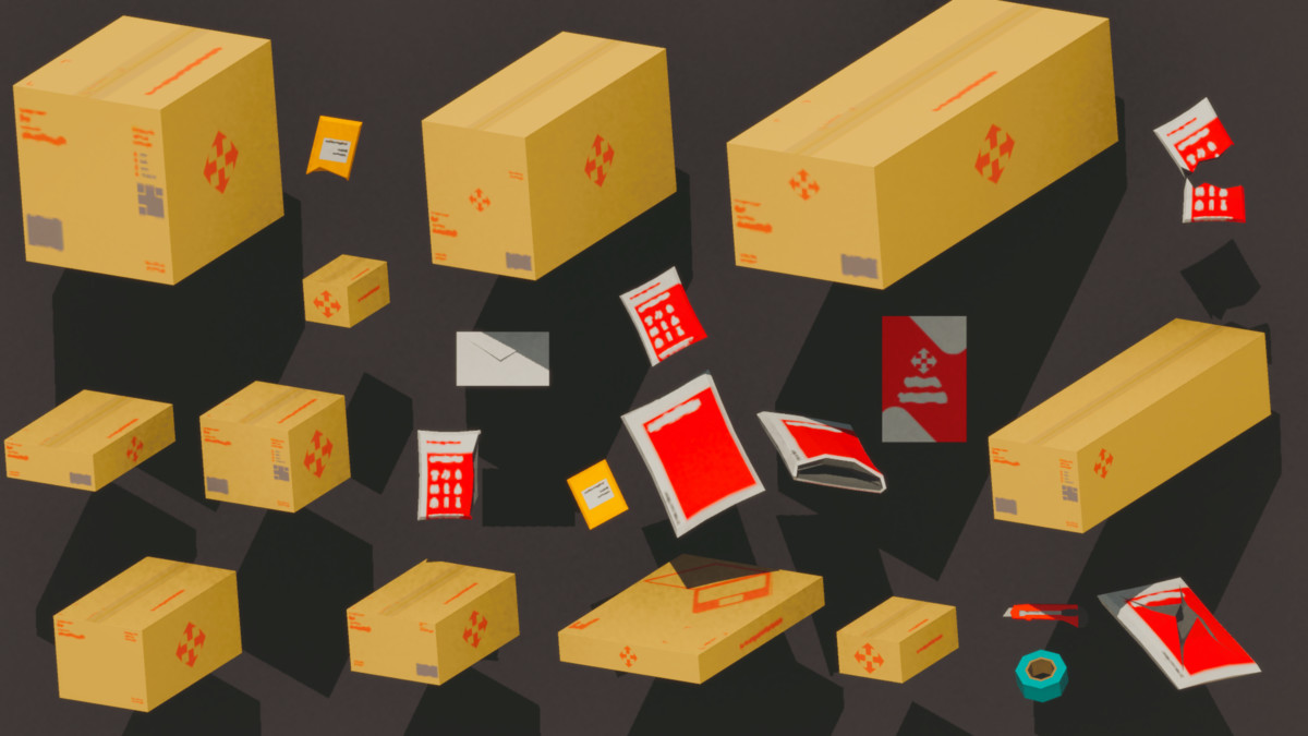 Low Poly Post Office