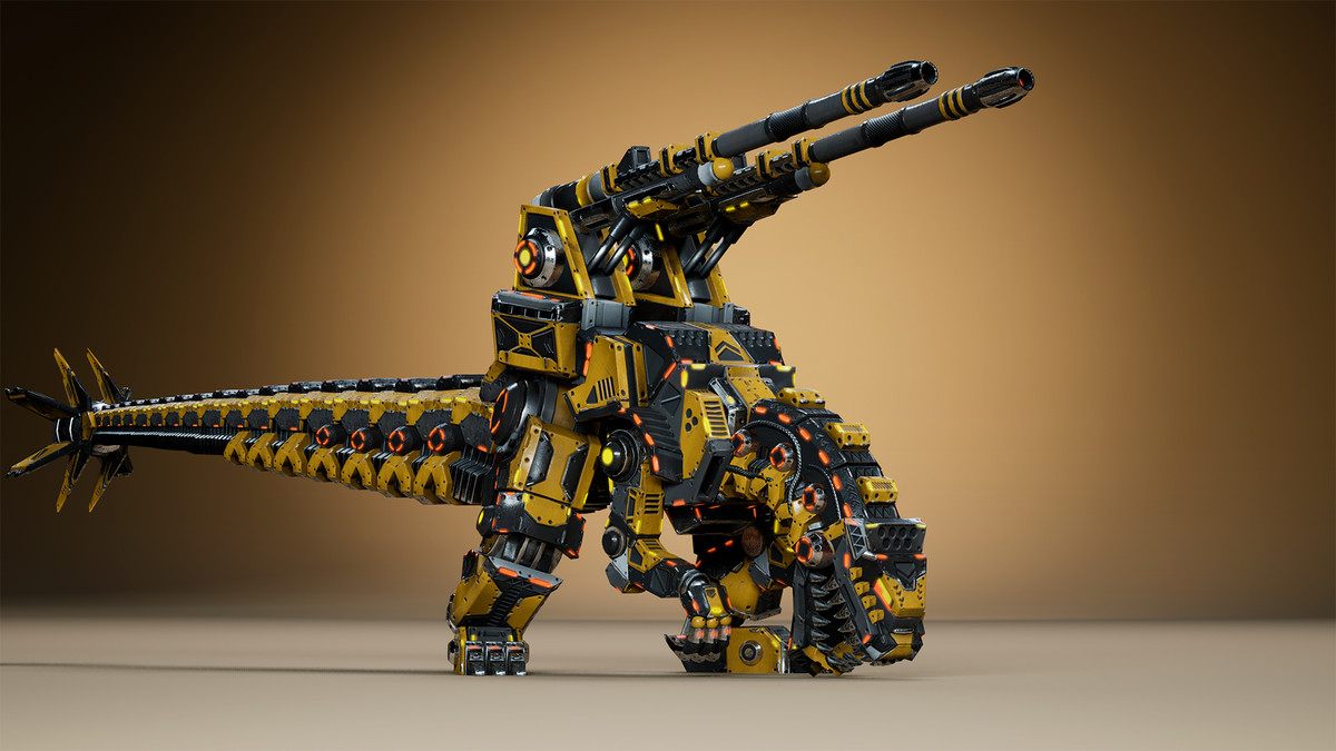 Sci-Fi Dino Gunner