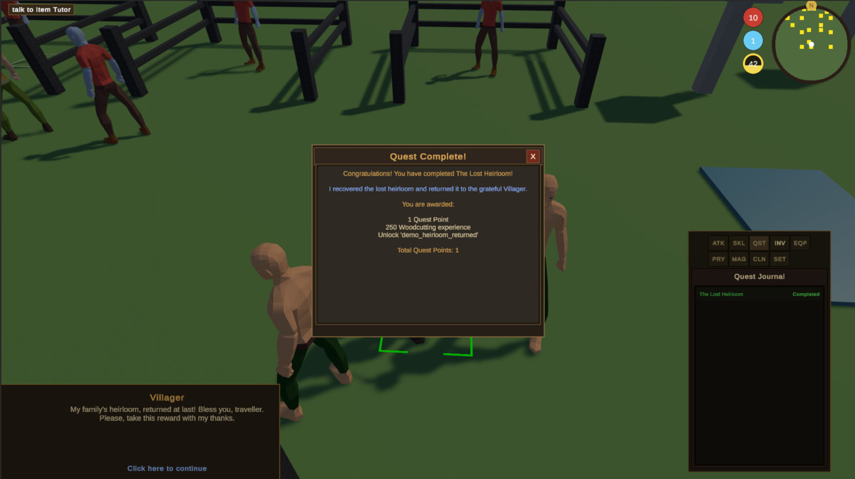 Tile Tick Core RPG