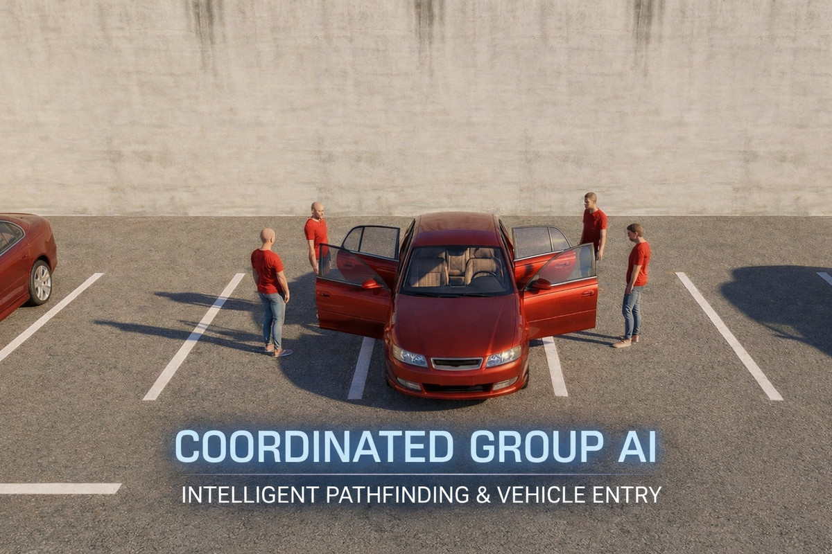 Bridge Engine – GTA-Style NPC & Vehicle Interaction System