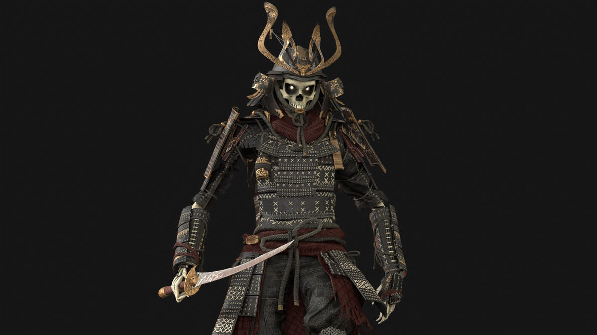 Skeleton Samurai
