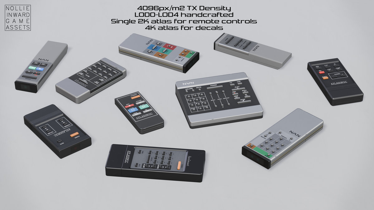 80s TVs Vol.15 Remote Controls