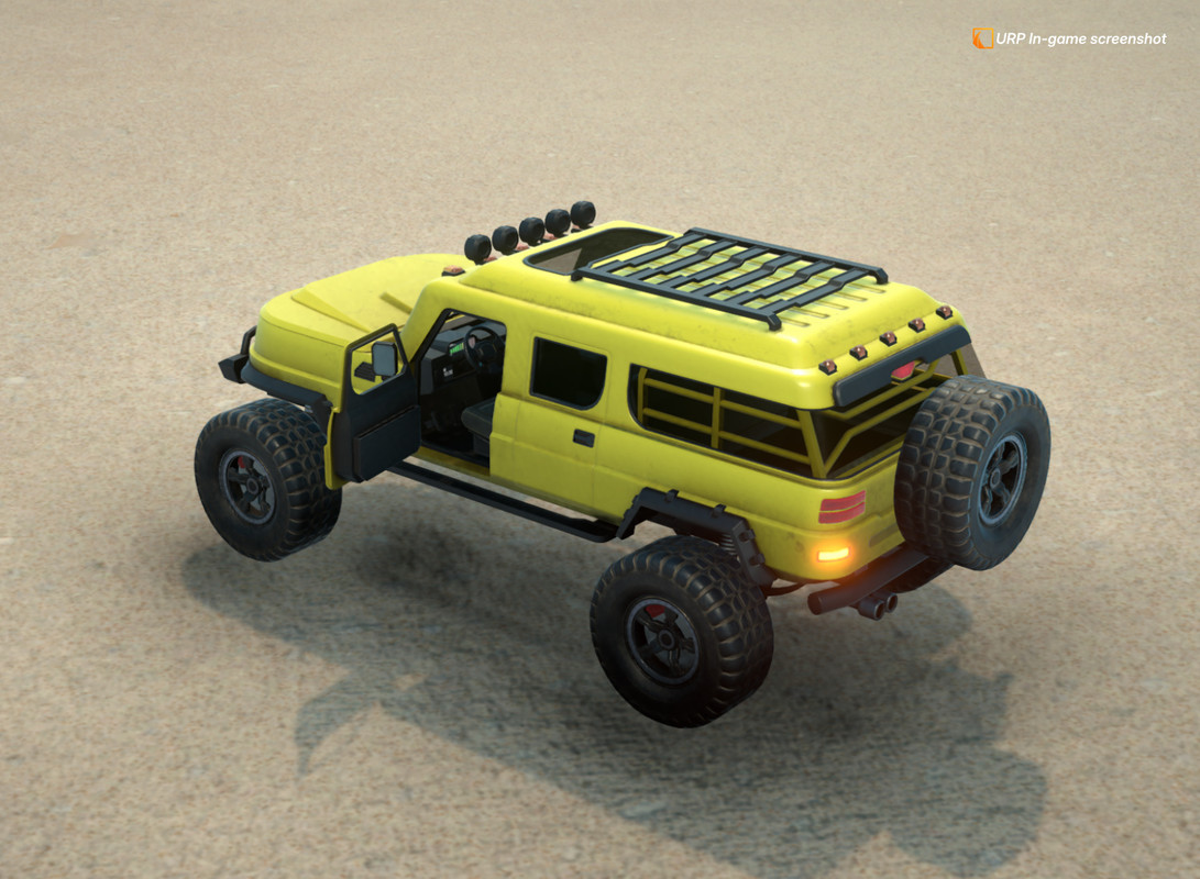 LWB 4x4 - Heavy Duty Off-Road SUV Vehicle Physics