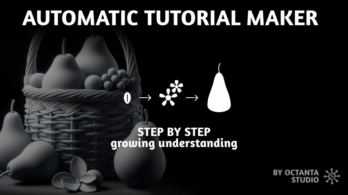 Automatic Tutorial Maker: create customizable learning steps by showing