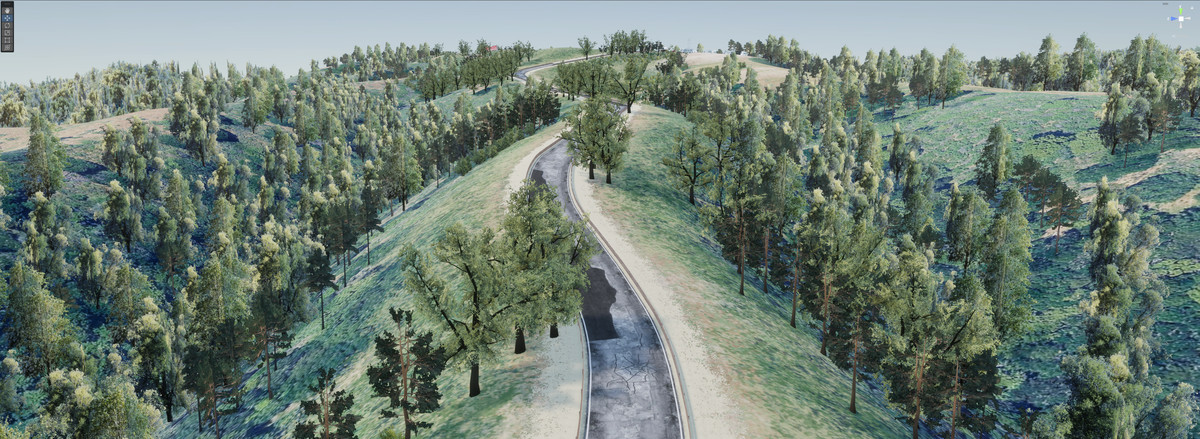 Realistic Hillclimb Track Castro