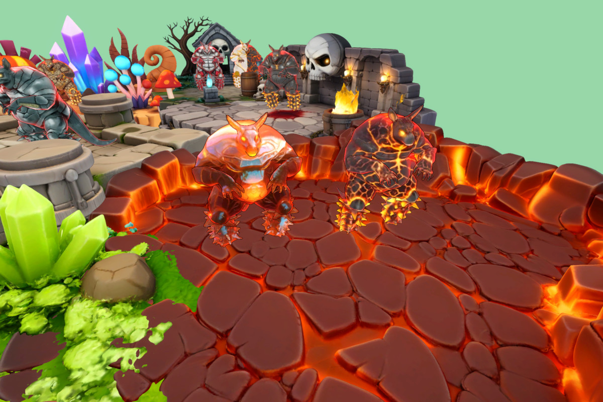 Dread Macefoot - Stylized Fantasy Monster (Rig + Animation) – PixeliusVita