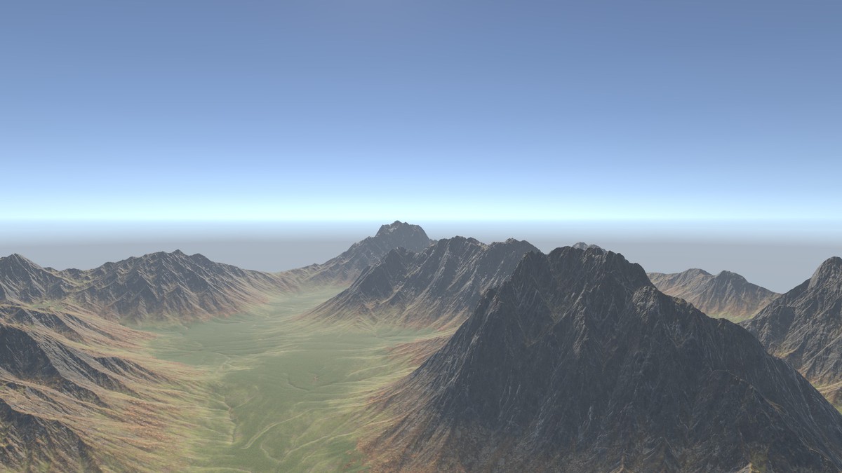 Procedural Mountain Terrains 8K