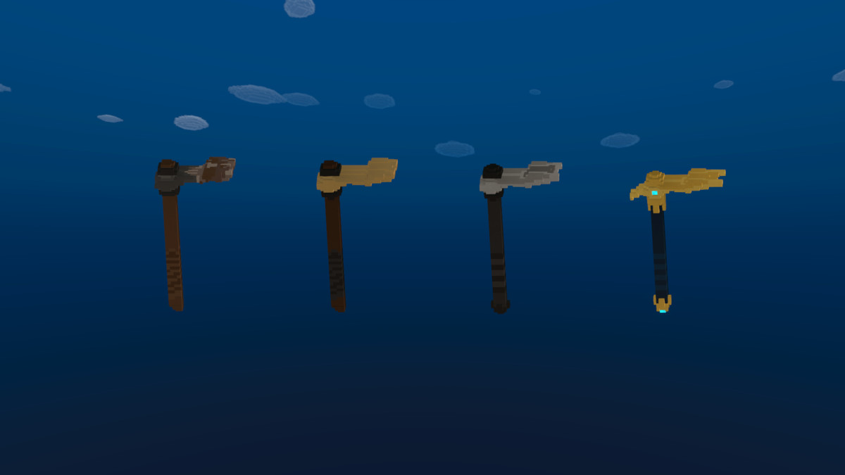 Fantasy Weapons & Tools Pack FULL — Voxel style medieval tiered collection