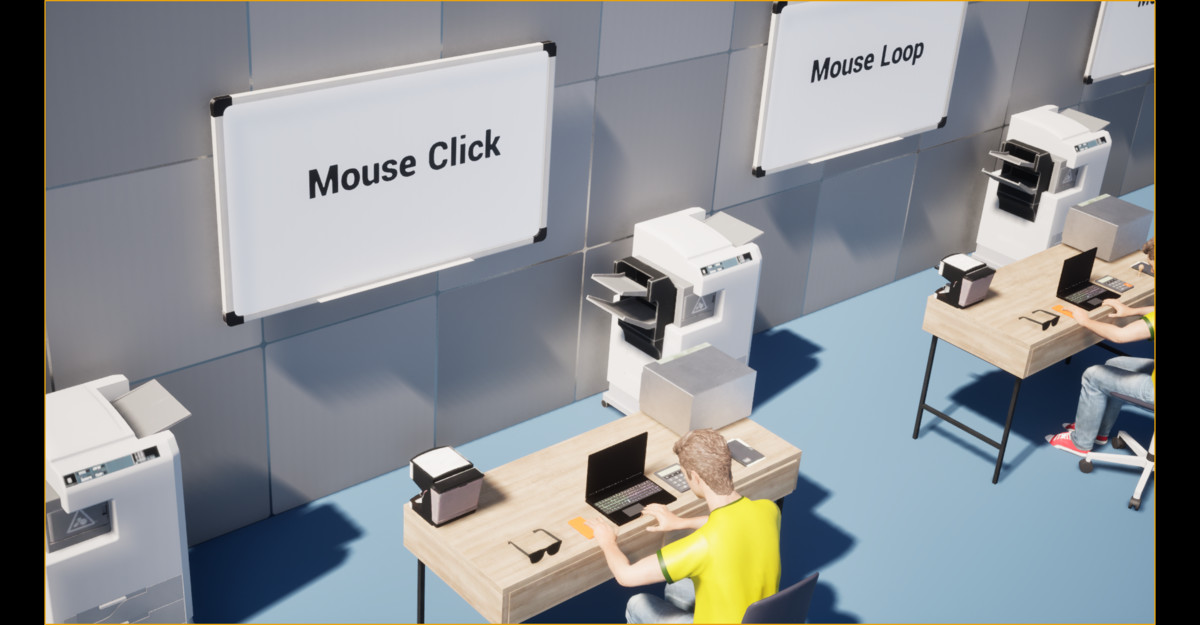 Office Worker Animation