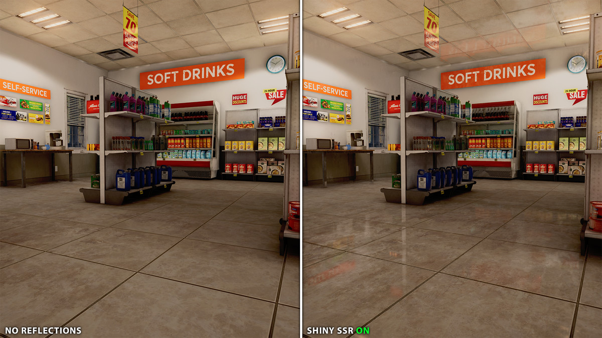 Shiny SSR 2 - Screen Space Reflections