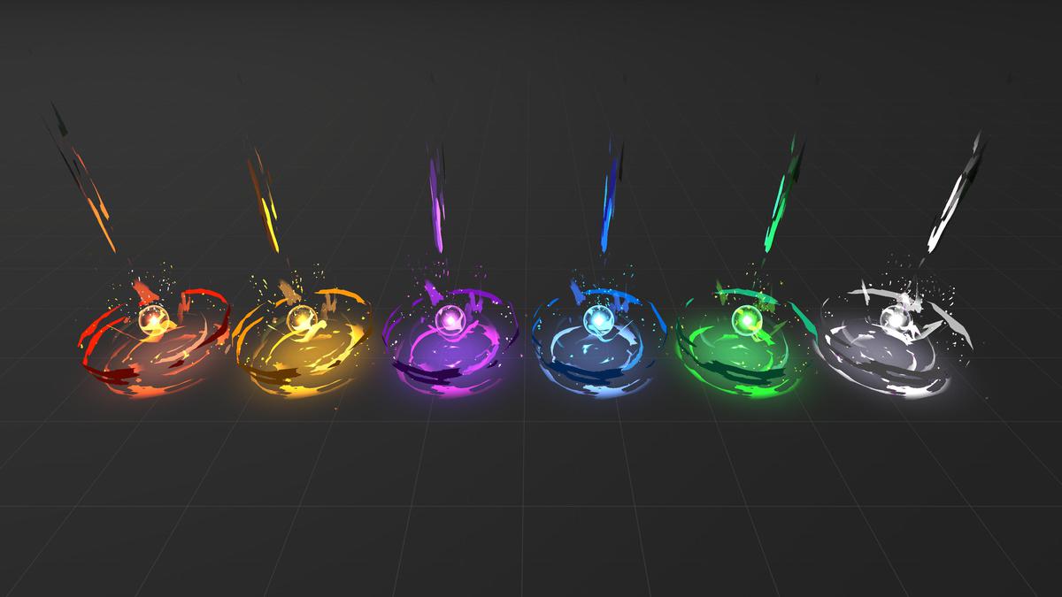 Stylized Loot VFX