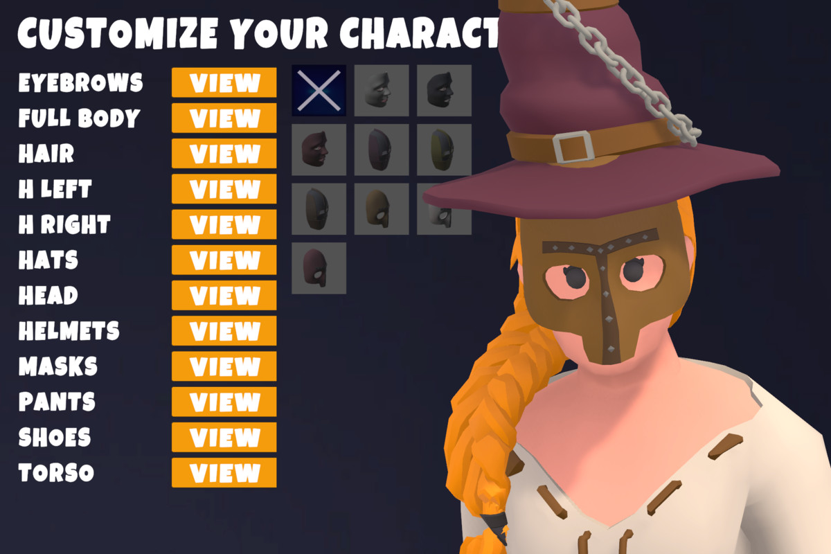 Customizable 3D Fantasy Characters Vol 3