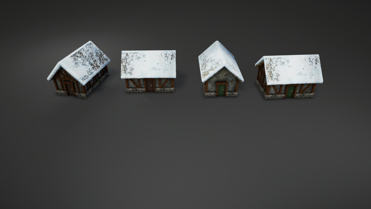 PIDI - Top Down: Medieval Houses Vol 2