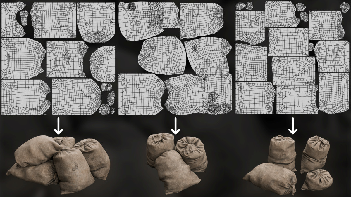 Realistic Garbage Bags Pack