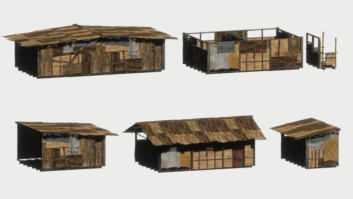 Slums Modular Pack