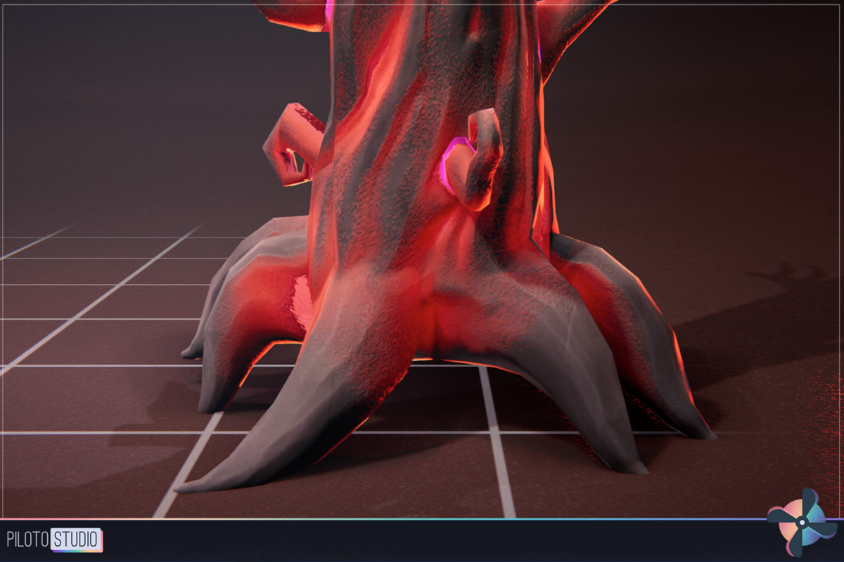 Spider Tree - 3 Characters + Animations