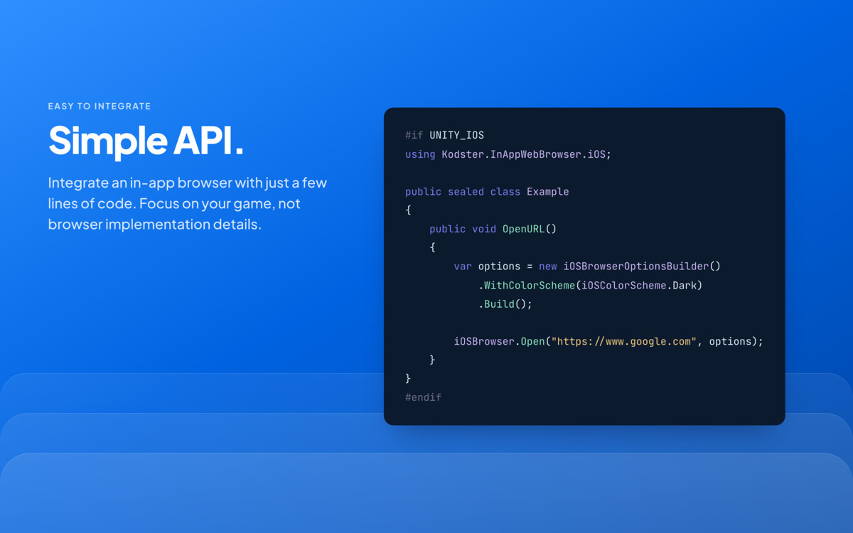 In-App Web Browser for iOS