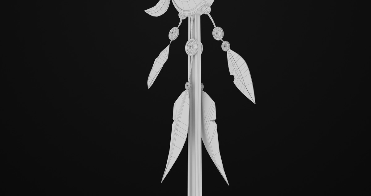 Fantasy Trident 08 URP HDRP Textures