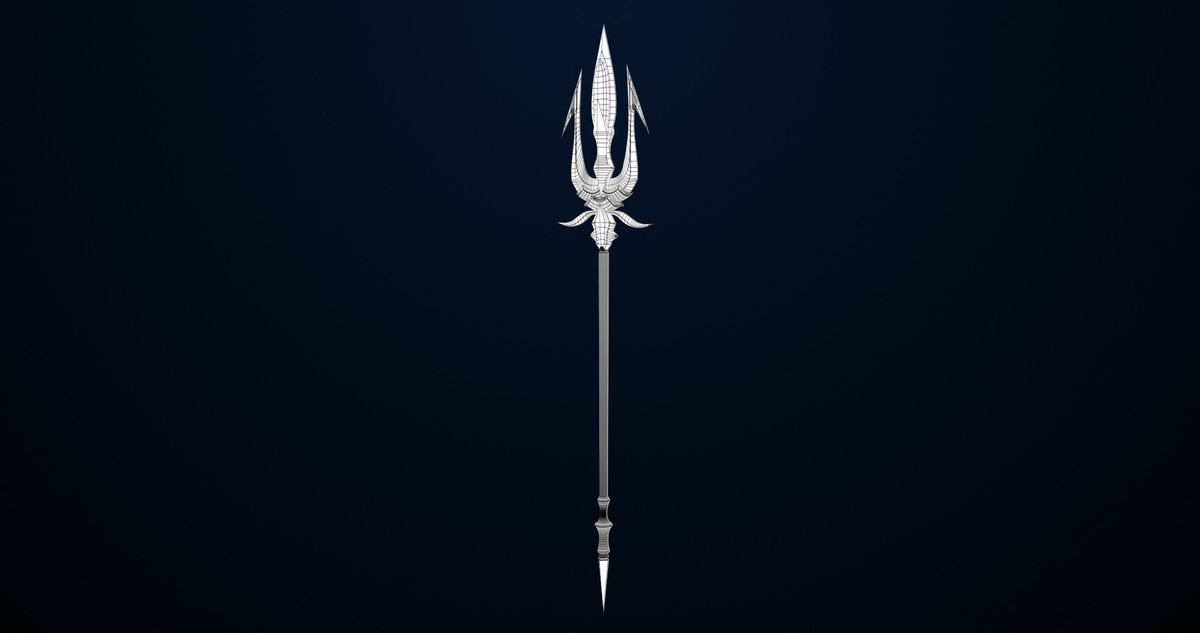 6 Fantasy Trident Bundle URP HDRP Textures