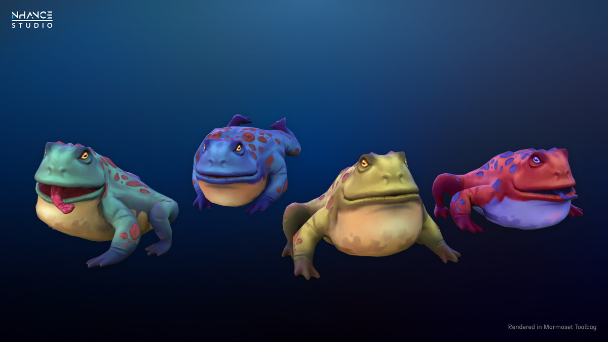 Stylized Fantasy Toad
