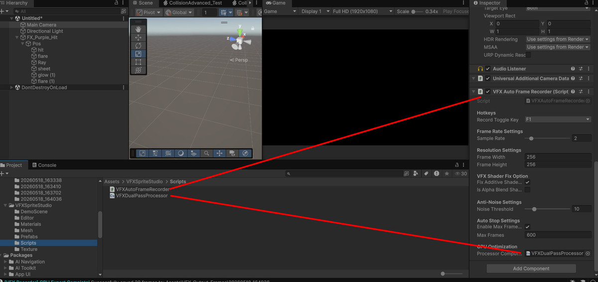 VFX Sprite Studio - Record, Remove Background & Generate Sprite Sheets