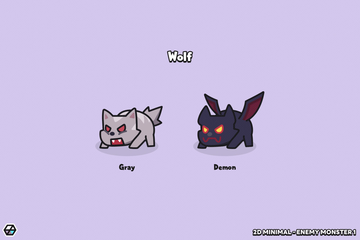 2D Minimal - Enemy Monster1