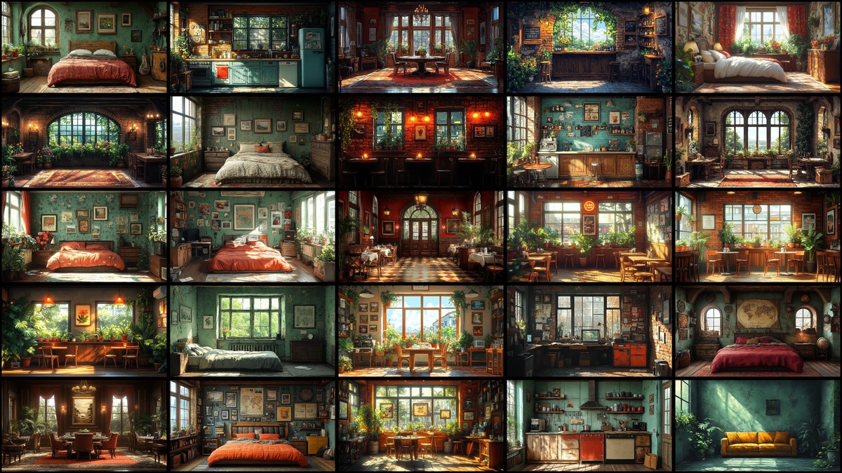 2D Backgrounds Huge Pack