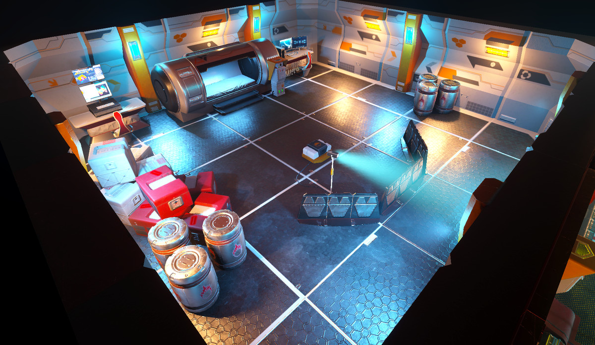 Sci-Fi Top-Down Facility Generator