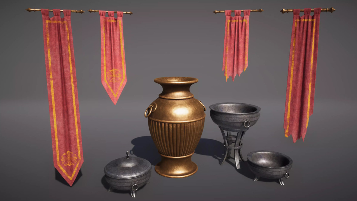 Indie Dev Essentials Bundle: Environments, VFX, Props (20 Packages)