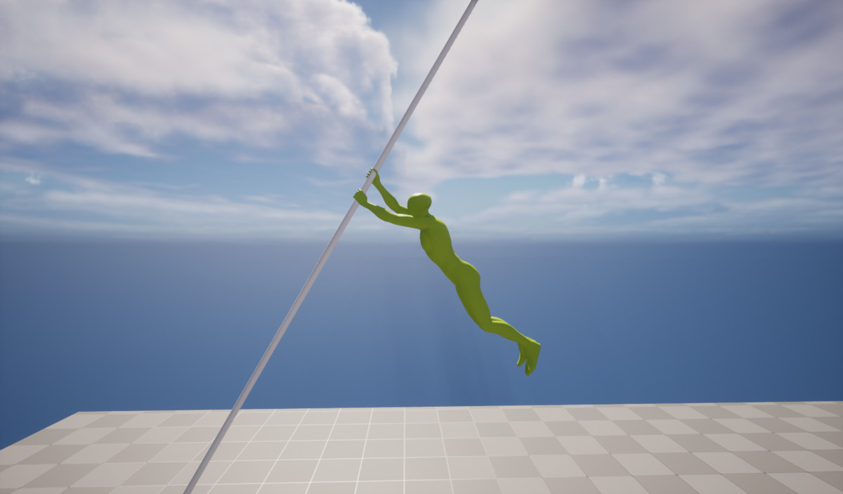 Parkour Tiger Leap Animation