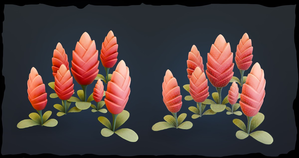 Stylized_Plants_Flowers_Mushrooms