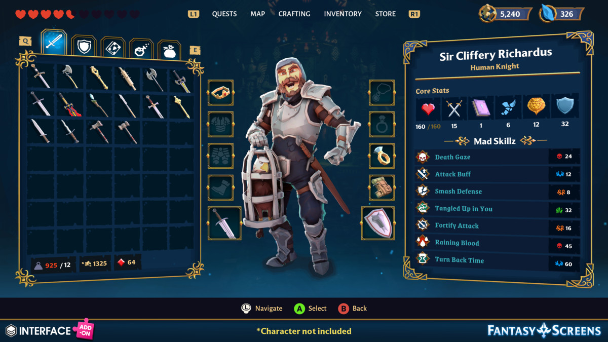 Fantasy Screens Add-On - Synty INTERFACE - GUI