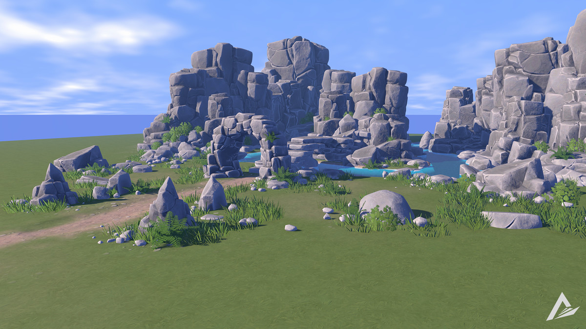 Stylized Nature - Rocks & Cliffs Pack